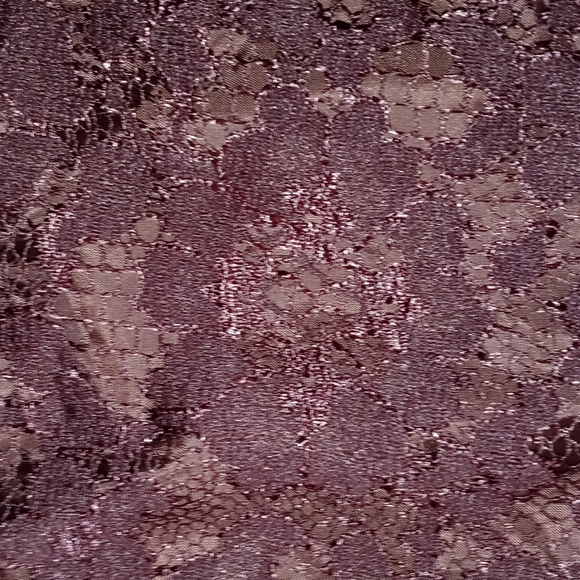 - Le Suit Petite, dark brown, size 16P, lace tank top, fully lined! - Picture 5 of 6